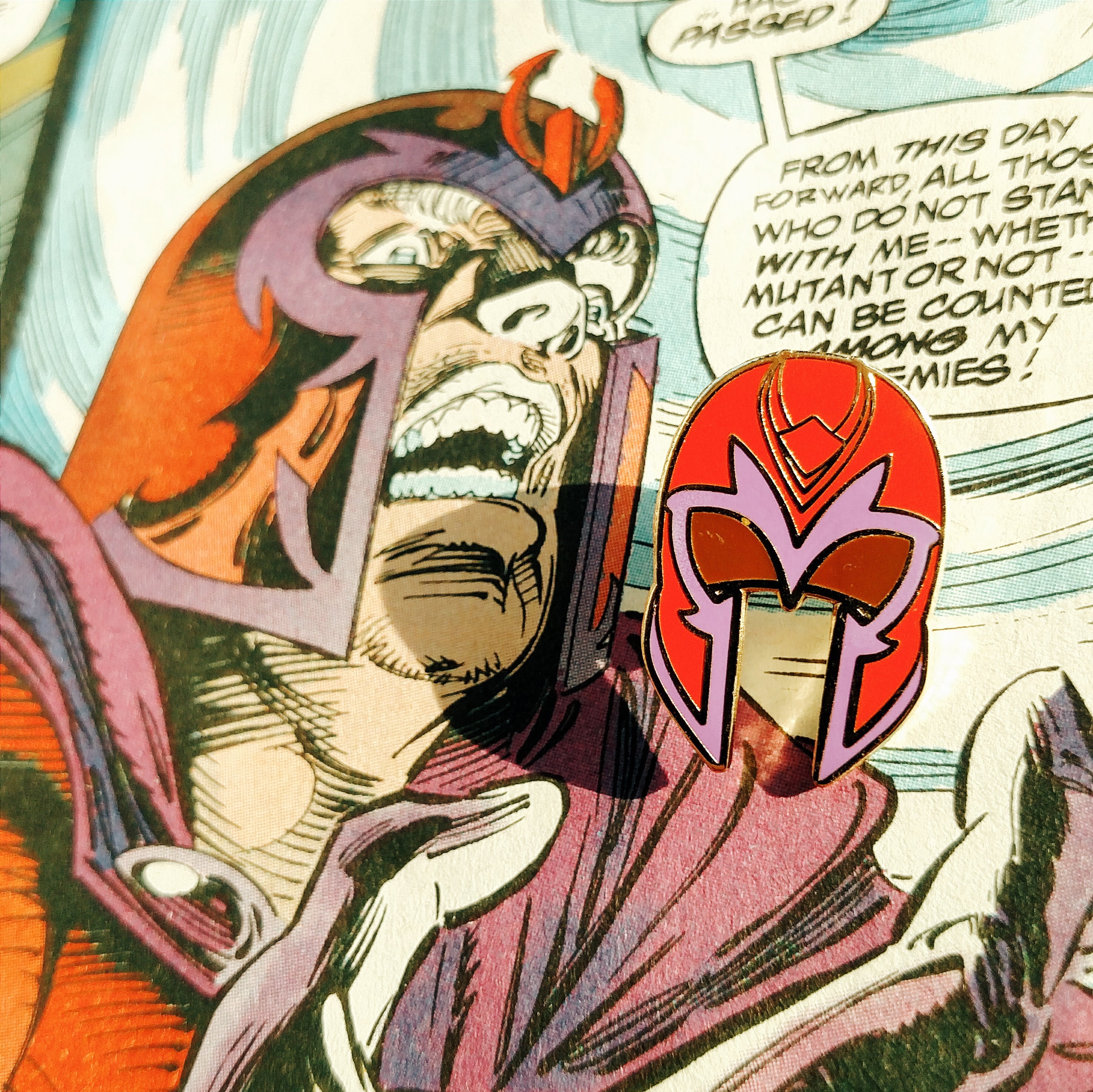 Master of Magnetism Pin