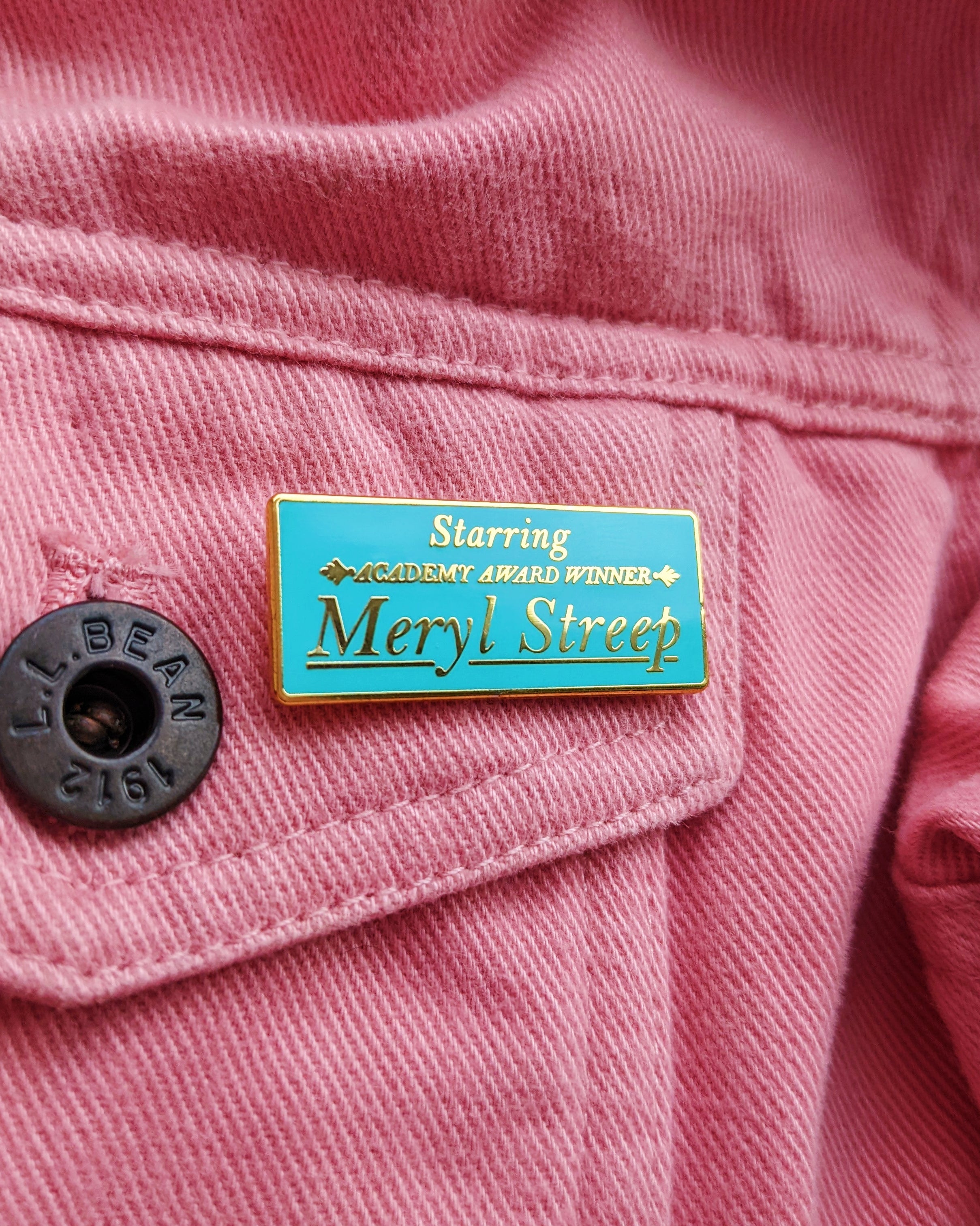 Meryl’s Streak Pin