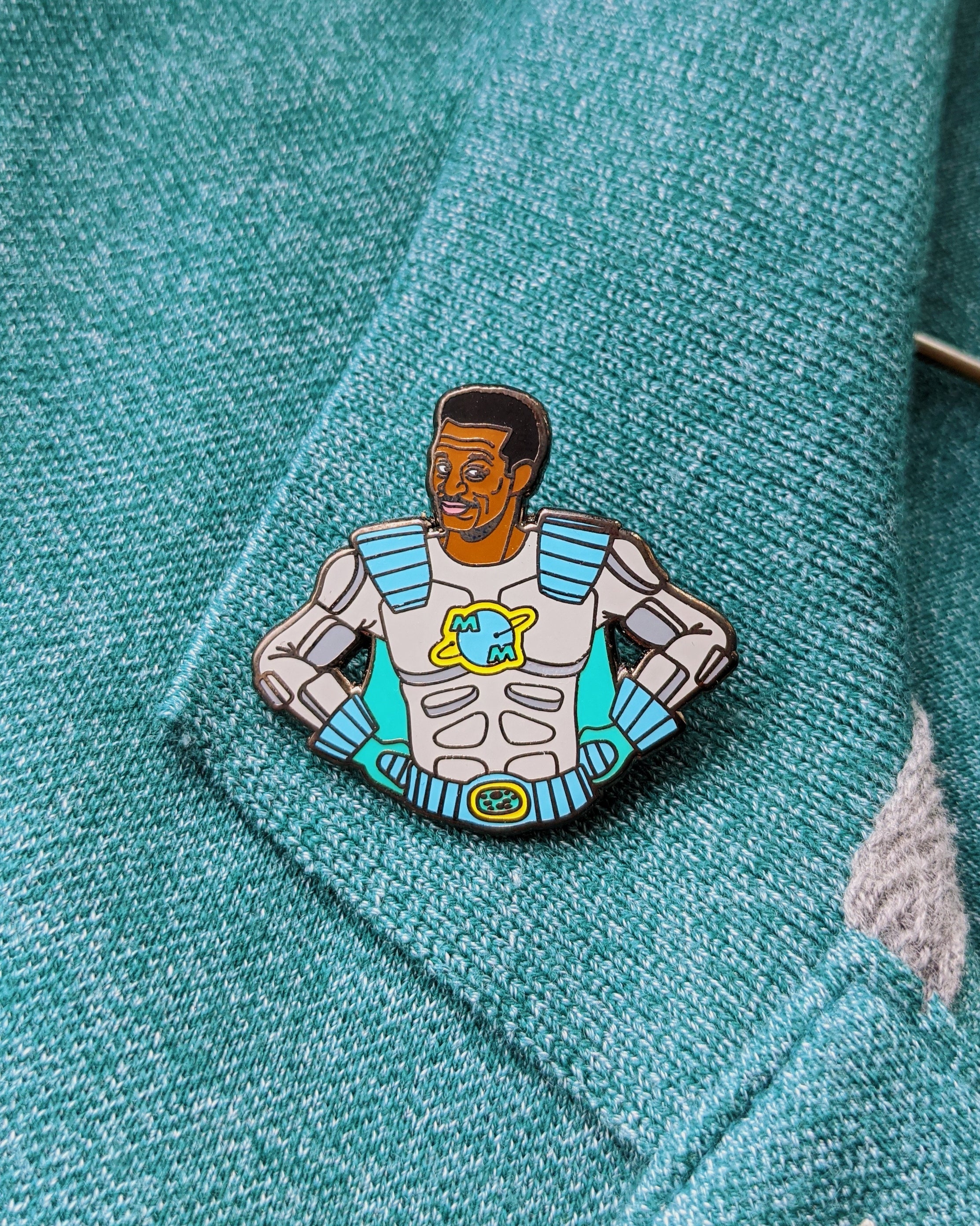 Meteorized by Dan Evans Pin