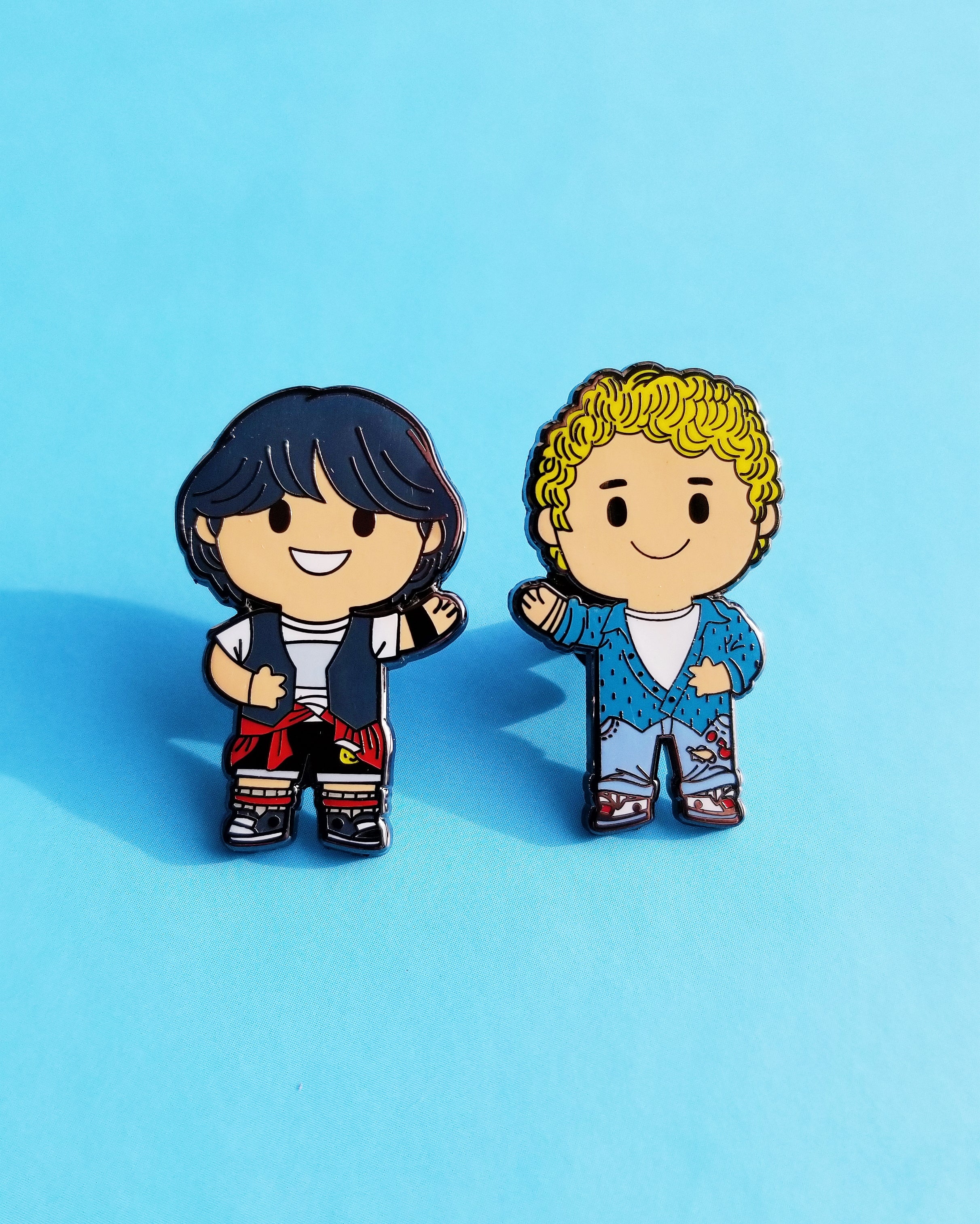 Most Excellent Duo by Matt Kaufenberg Pin Set