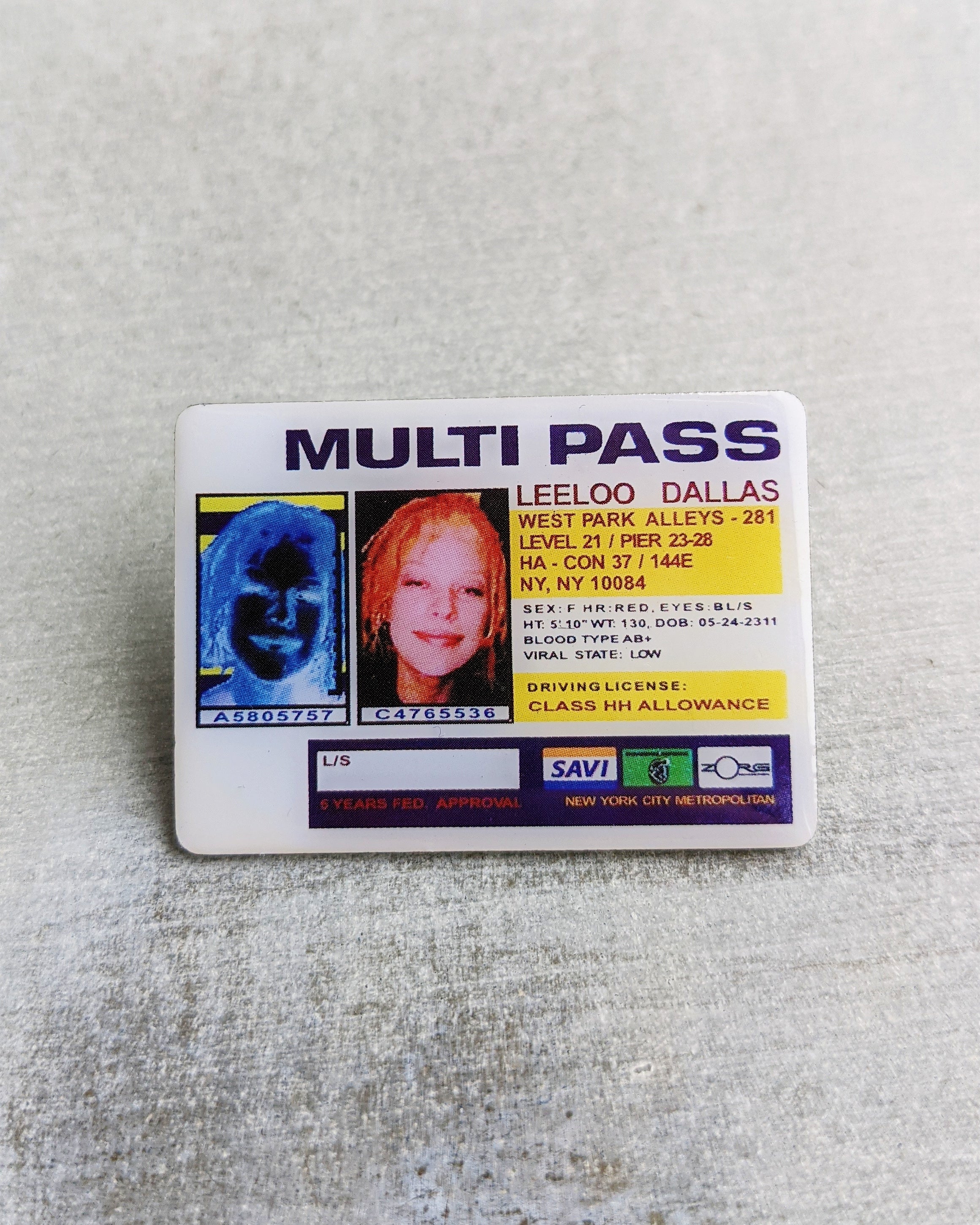 MultiPass Pin