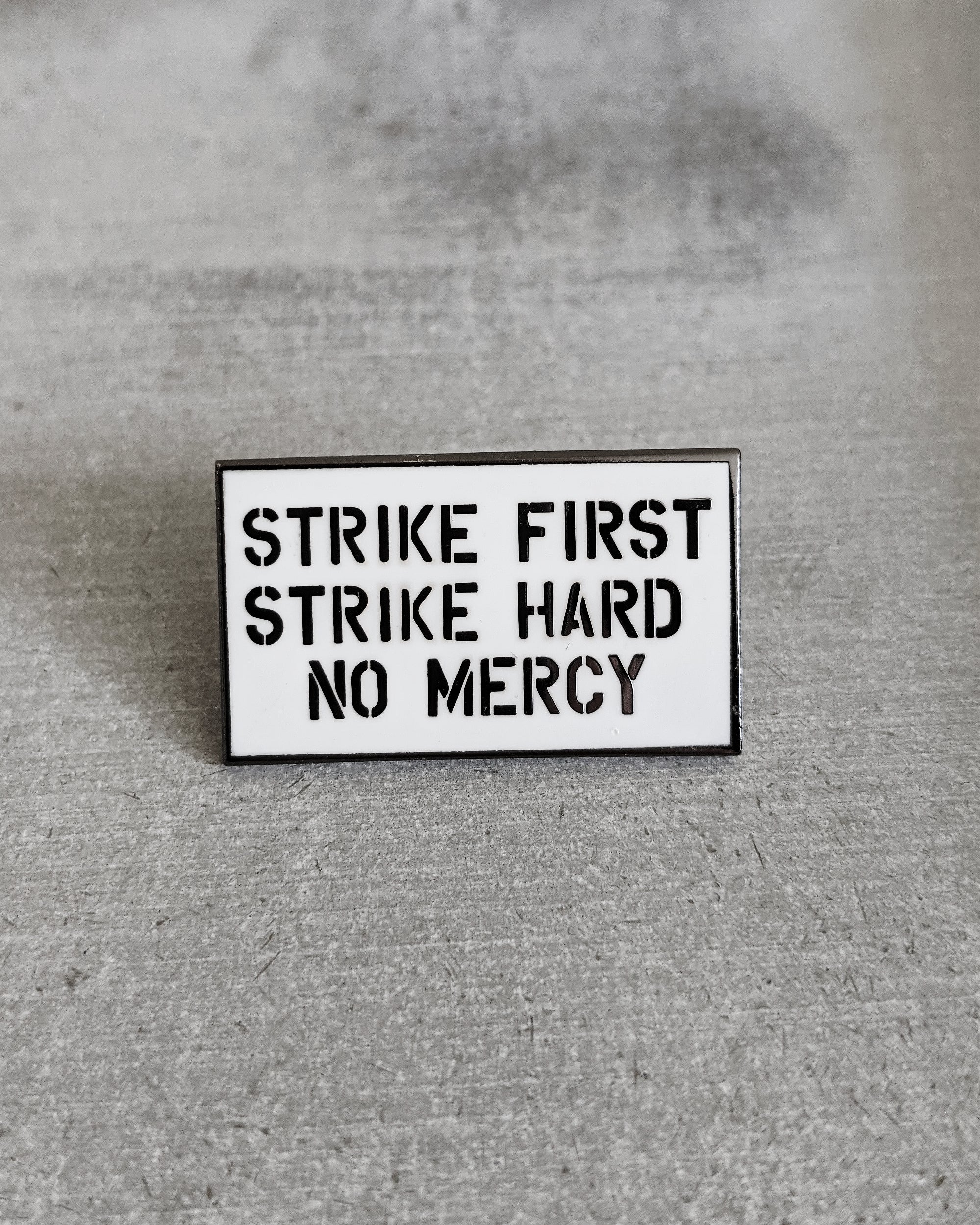No Mercy Pin