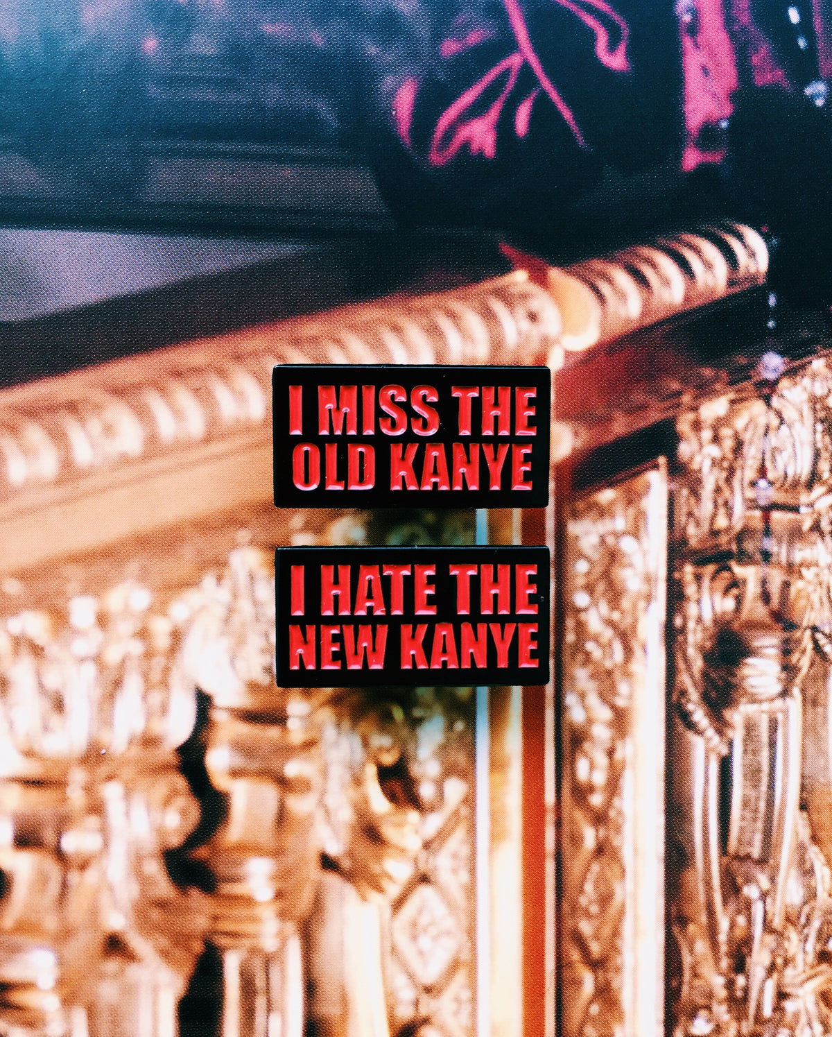 Old/New Kanye Pin