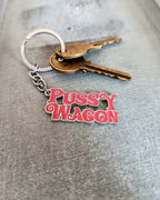 Pussy Wagon Keychain