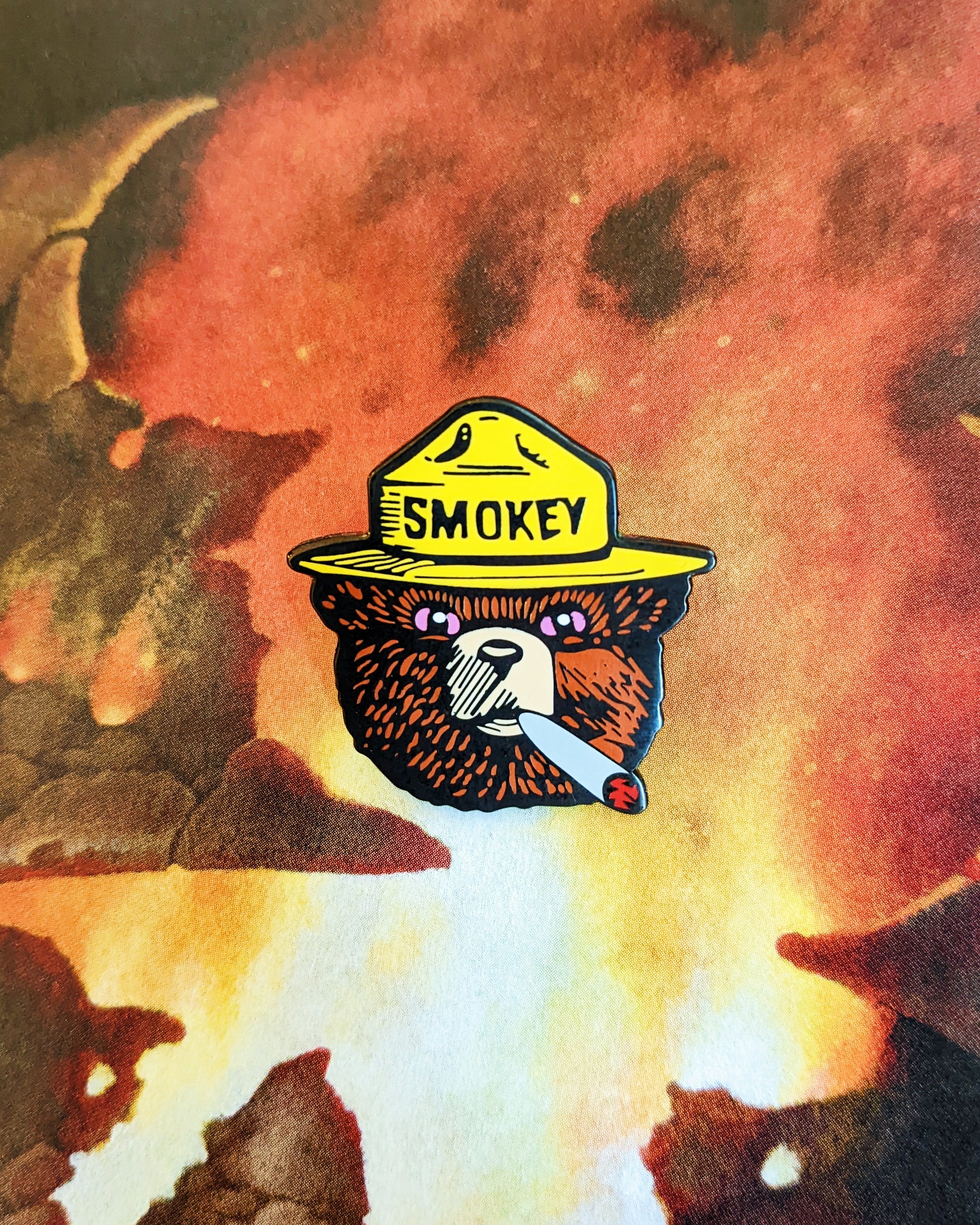 Smoked Out Pin