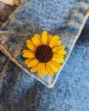 Sunflower Brooch