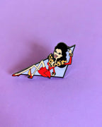 The Flashy Girl From Flushing Pin