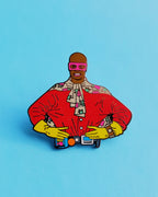 Virgin Crime Fighter by Dan Evans Pin